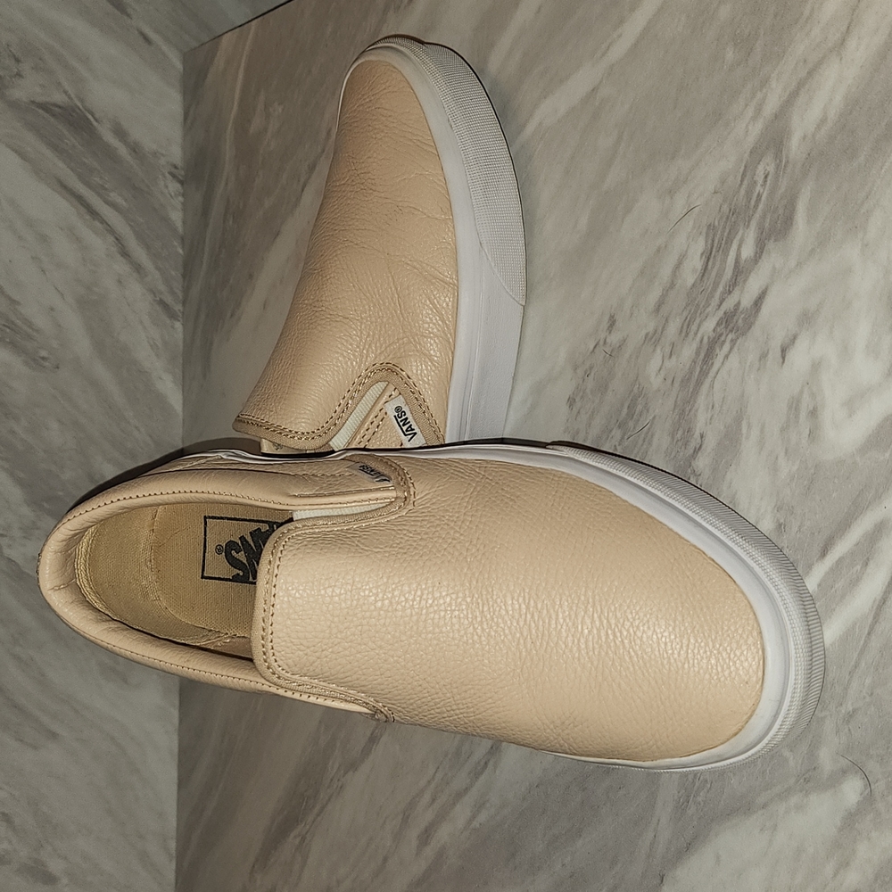 EUC Vans Slip On Fleshtone Pink Women's sz9.5